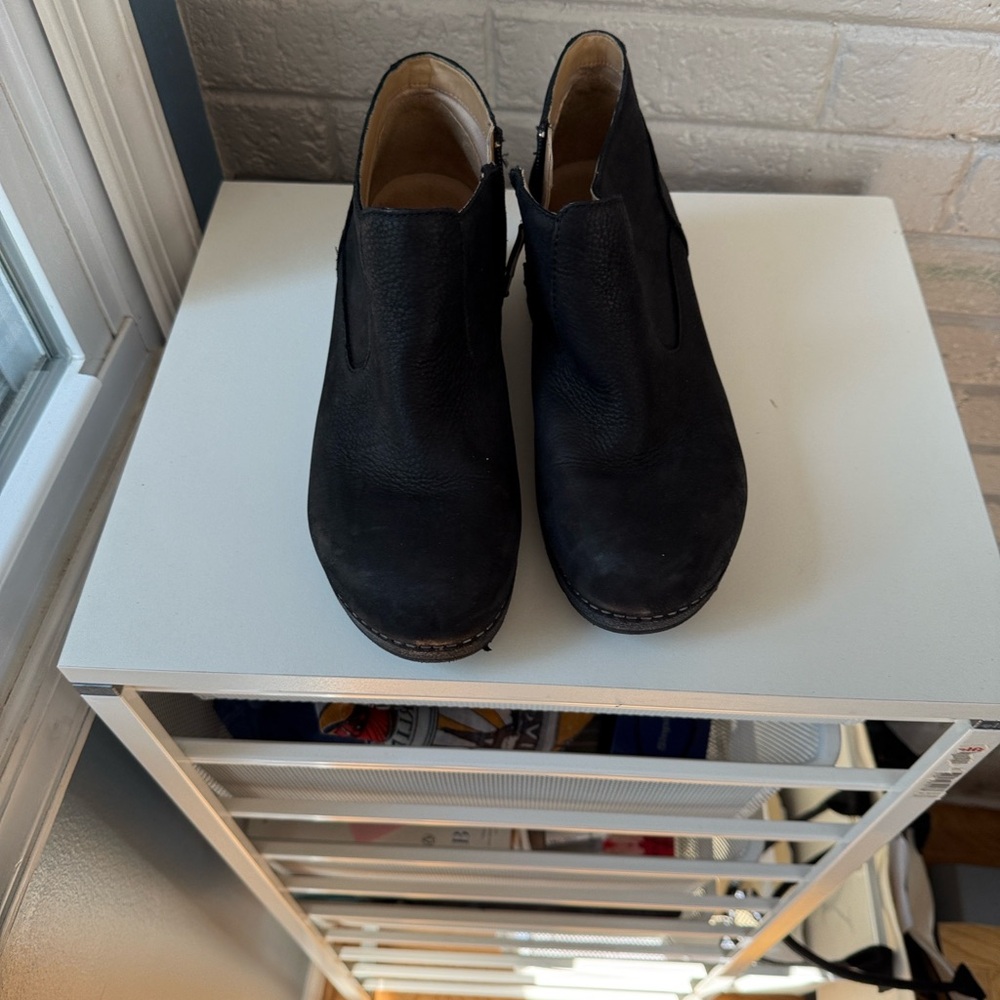 Dansko Black Ankle Booties